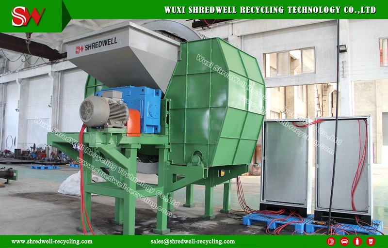 Best Price Tire Shredding Equipment to Recycle Scrap Truck/Passanger Tyre