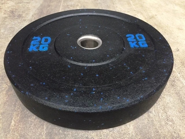 Hi-Temp Olympic Weight Plate Rubber Bumper Plate Set
