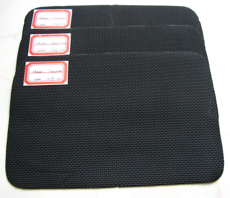 Neoprene Rubber Sheet, Neoprene Lining with Red, Yellow, Green Color