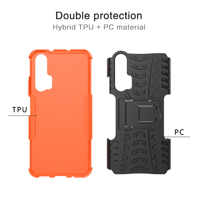 TPU PC Kickstand Phone Cover Case for Honor 20