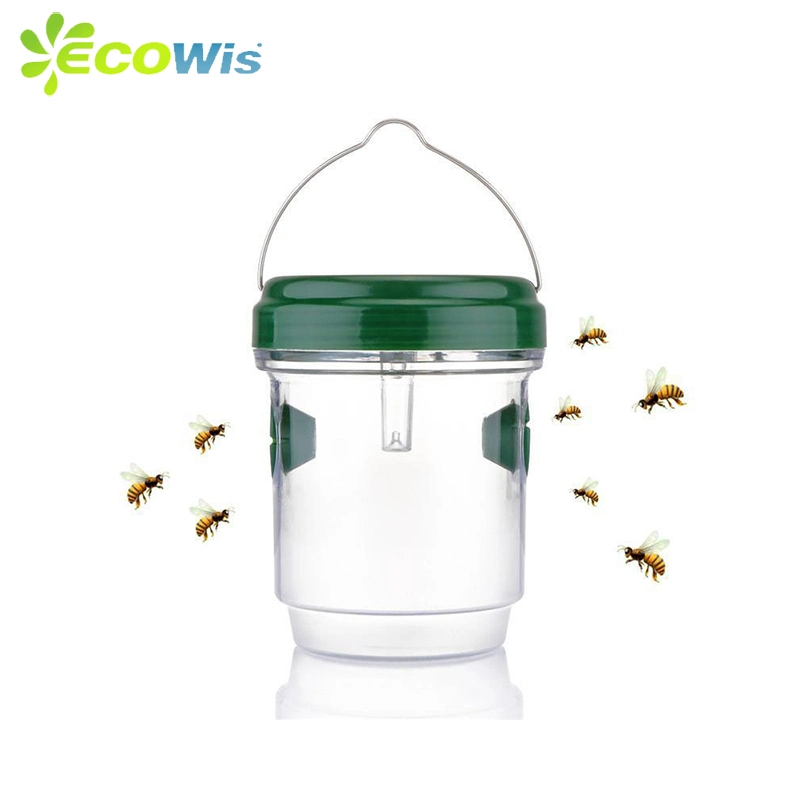 Insect Plastic Trap Hanging Solar Mosquito Hornet Fly Wasp Trap Solar Wasp Trap