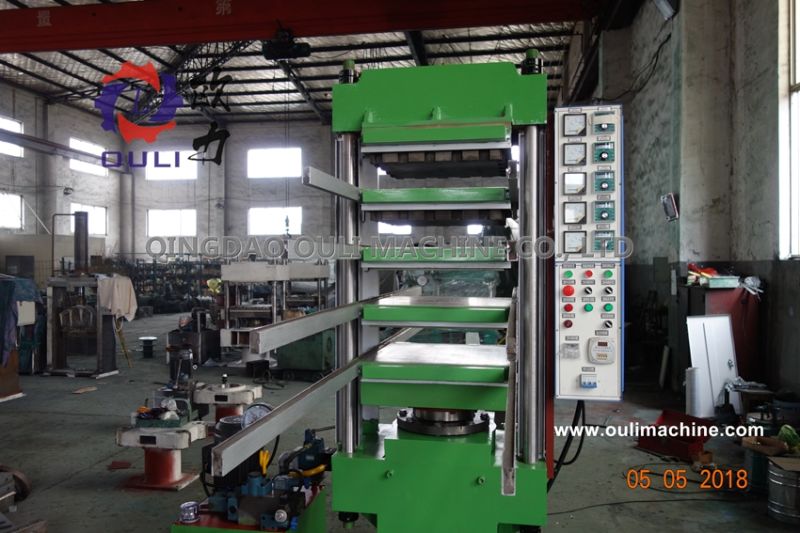 Ce/ISO Rubber Tiles Plate Vulcanizing Press/Rubber Speed Bump Molding Press