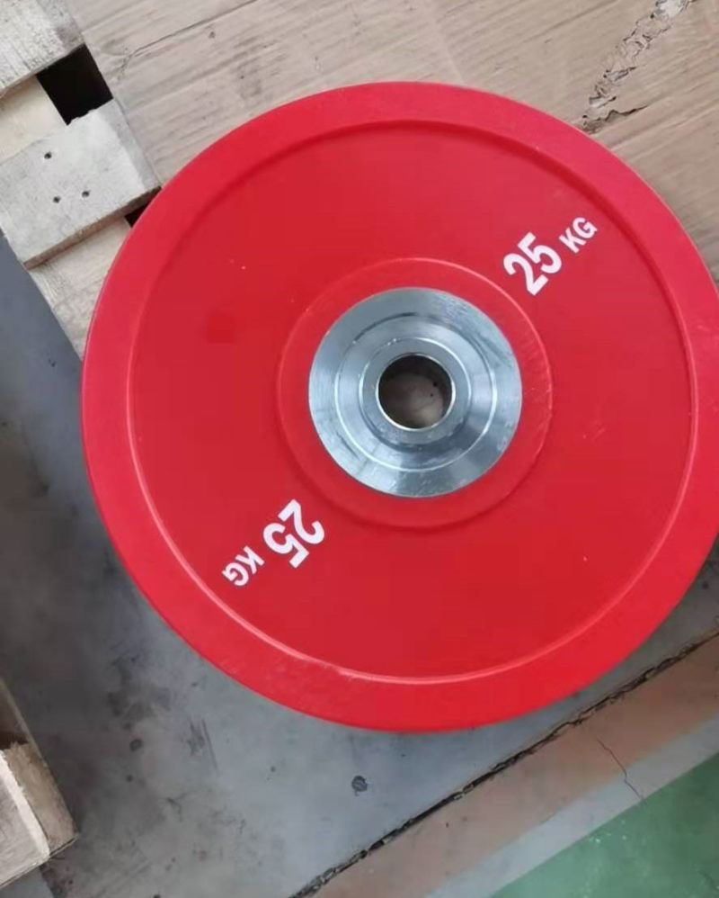 Olympic PRO-Grade Weightlifting Competition Bumper Weight Plate