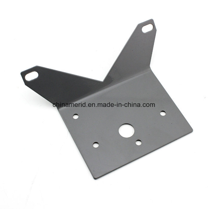 Black Paint Stamped Parts with Steel Material