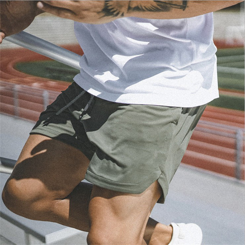 Wholesale Mens Sports Training Workout Fitness Gym Shorts with Inner Pocket