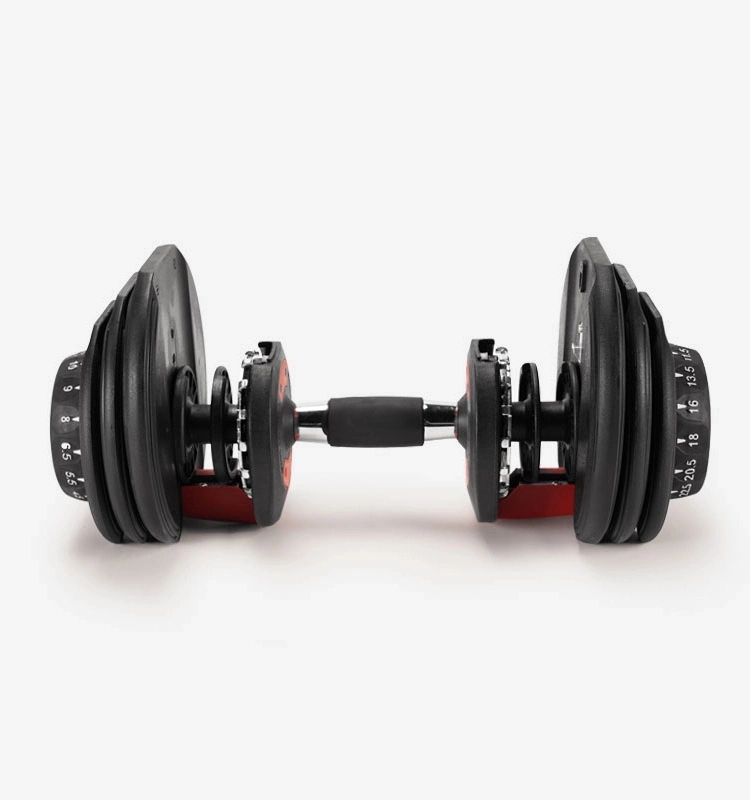 Adjustable Dumbbell Set Gym Equipment Adjust Dumbbell 40kg 90lb Weights Dumbbells