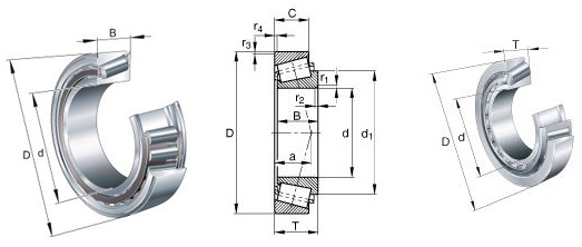 Roller Bearing Manufacture 7804 7805 Chrome Steel/Stainless Bearing