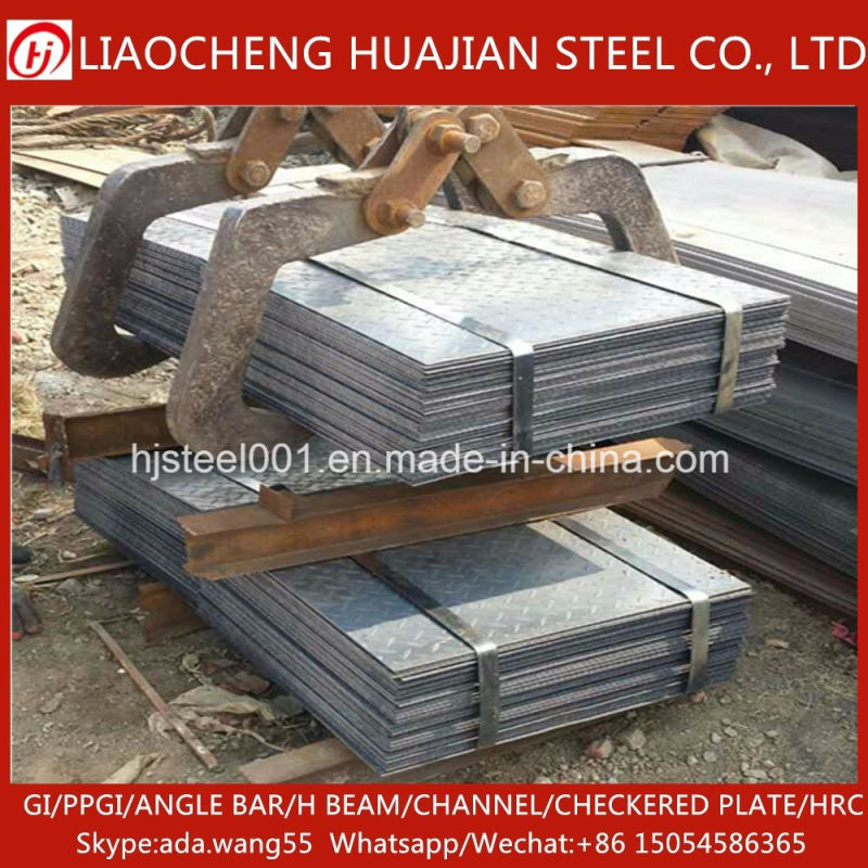 Ss 400 Q235 Mild Steel Checker Plate for Floor Plate