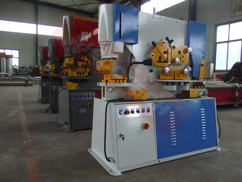 Plate Steel Iron Iron Worker Combined Punching and Cutting Machine