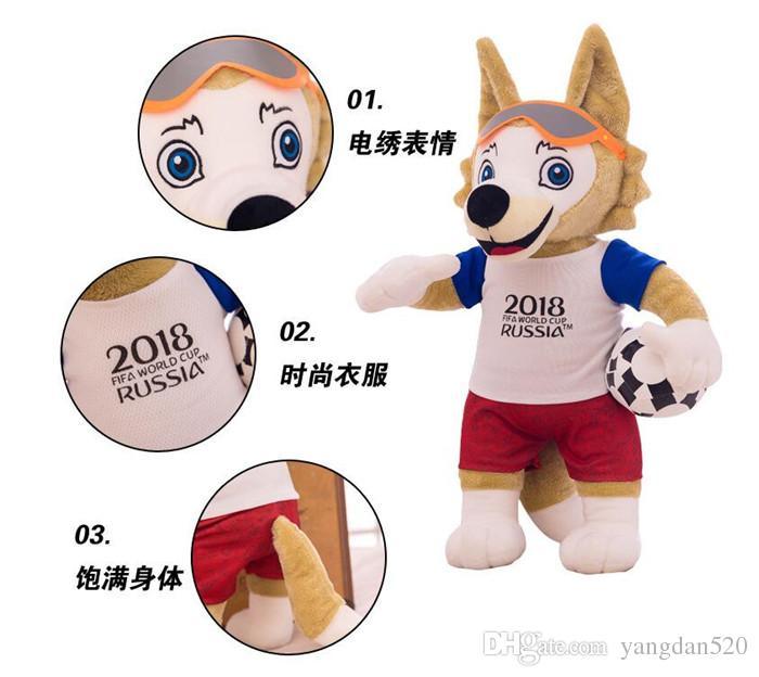 World Cup Soft Stuffed Plush Custom Olympic Mascot Gift Toys