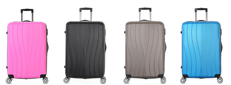 Newly ABS Luggage 3PCS Set 20 24 28inch Hardside Travelling Suitcase Bag (XHA117)