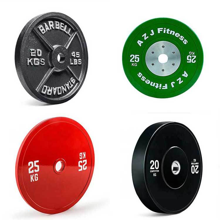 Color Competition Iron Calibrated Weight Plate Set