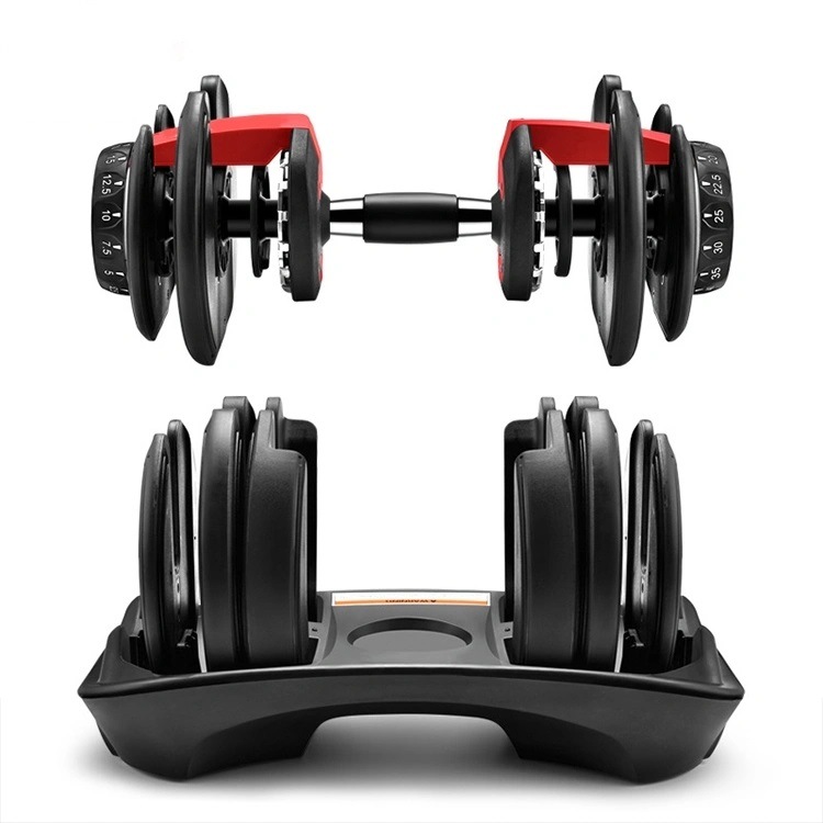 Adjustable Rubber Hex Chrome Fitness Training Dumbell Sets Hex Dumbbell Set