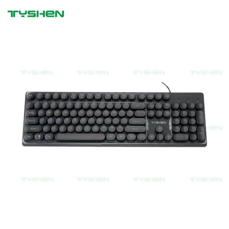 Gamer Keyboard with Round Floating Keys, Gaming Keyboard with Round Floating Keys