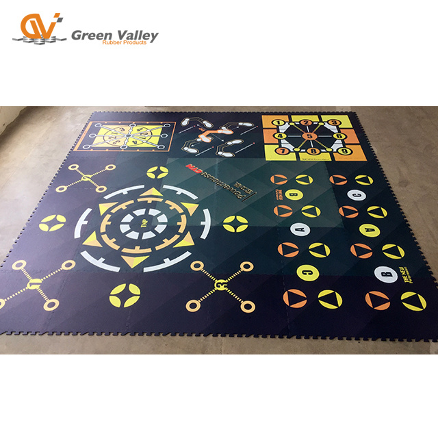 Multi-Function Training Rubber Mat Floor for Gym Fitness