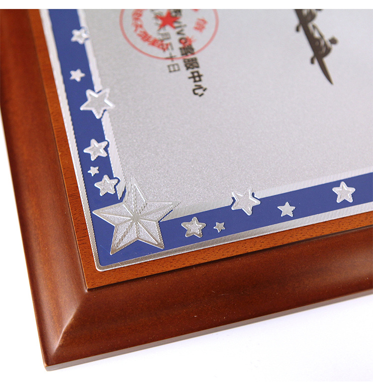 Star Models Can Be Customized Design Award Wood Plaques