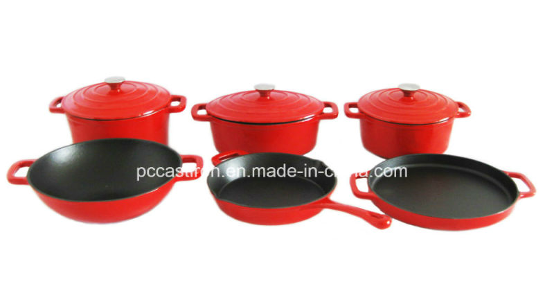 2019 Popular Cast Iron Griddle Plate Griddle Pan LFGB, FDA Approved