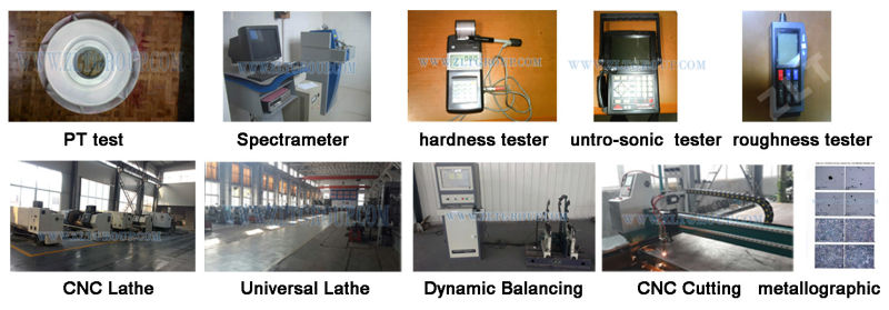 Lost Foam Casting Counter Weights for Oil & Gas Industry in Cast Iron Material