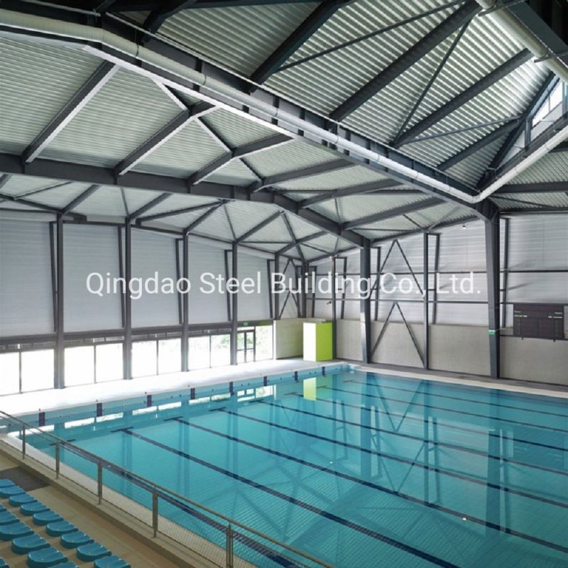 Sports Hall Prefabricated Steel Construction Function Sports Hall Structure