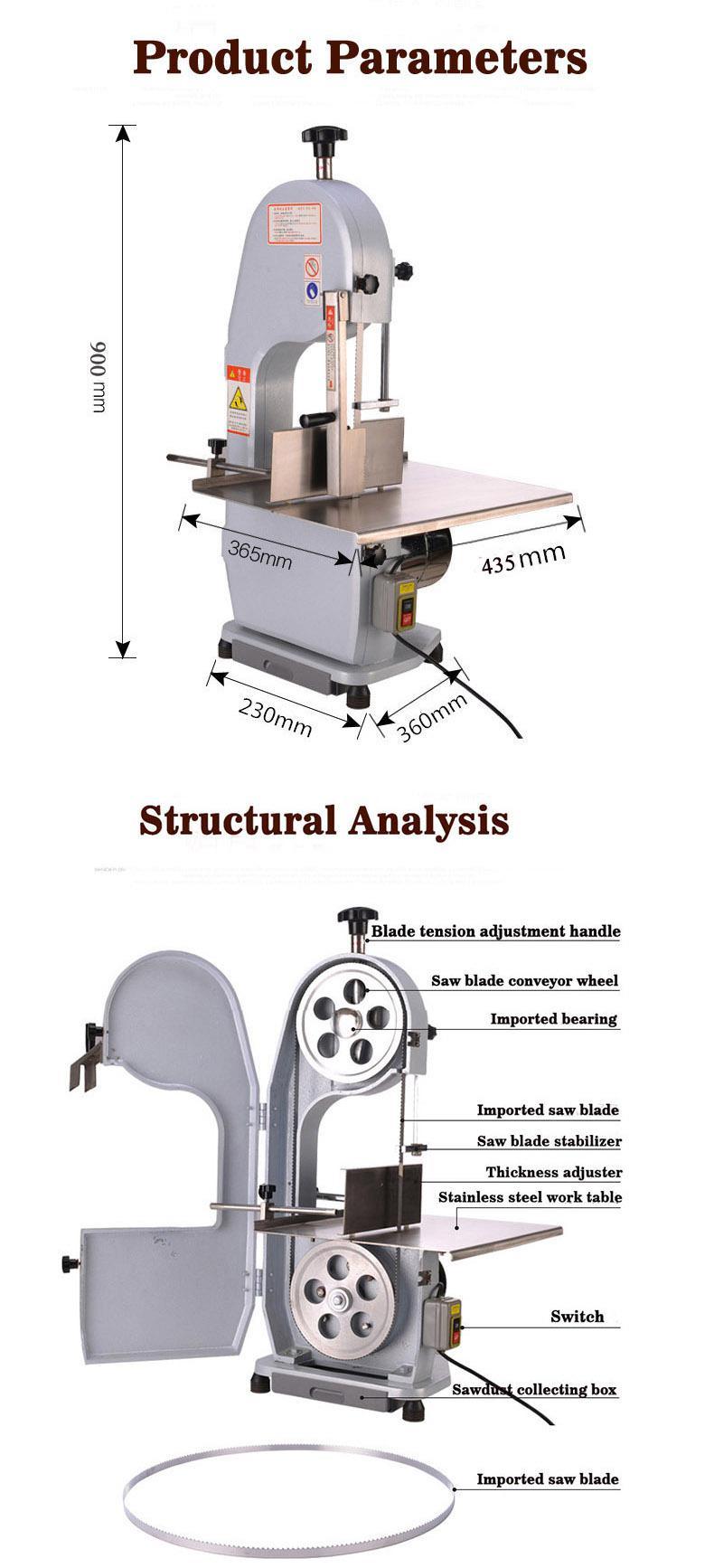 Butcher Bone Cutting Machine Bone Meat Cutter