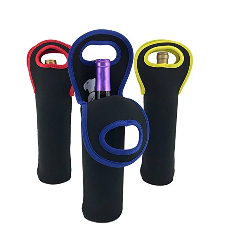 Customized Neoprene Wine Bottler Holder Neoprene Wine Cooler Holder