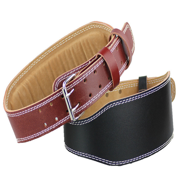 Professional Thick Padded Comfortable Leather Weight Lifting Belt