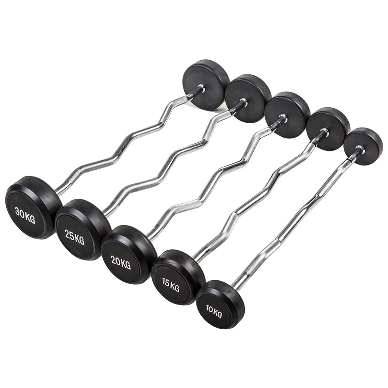 Professional Gym Equipment Fixed Curl Barbell Osf-032