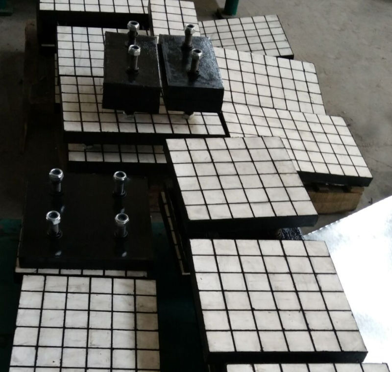 Wear Protection Conveyor Chute Rubber Ceramic Wear Plate