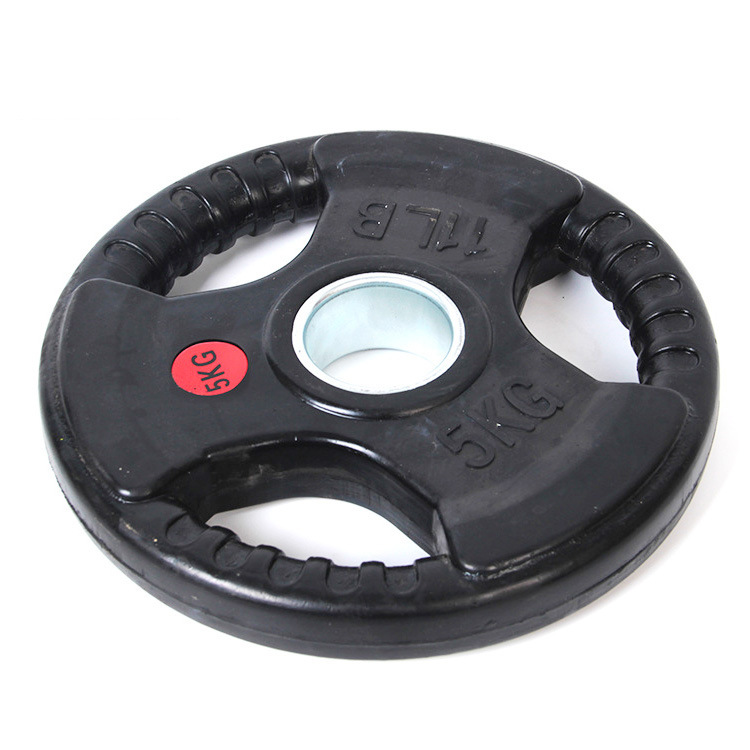 Wholesale High Quality Weight Lifting Plate Rubber Coated Barbell Weight Plate