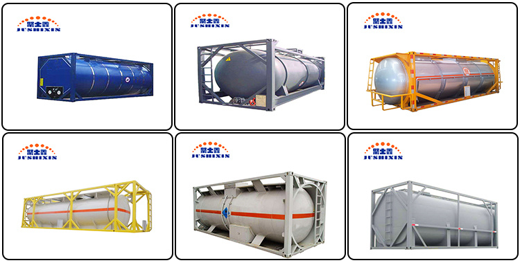 20 Feet/ 40feet High Standard ISO Sulfuric Acid Tank/Container/Teflon Lined Vessels