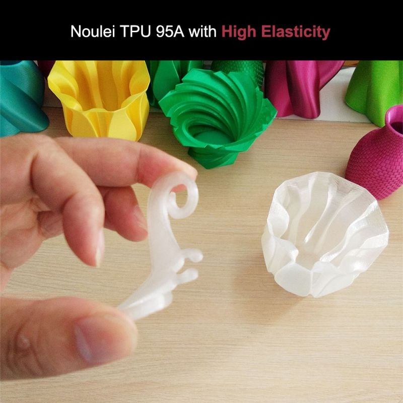 TPU Wire 1.75mm 1 Kg 0.5kg 3D TPU Printer Filaments