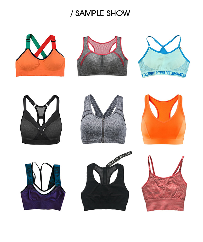 Fitness&Yoga Wear Sportswear Type and Adults Age Group Sports Bra Custom