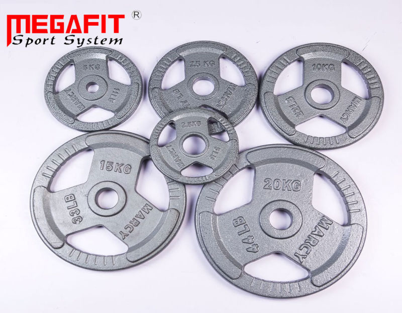 Supply Weight Bumper Plates Grey Cast Iron Barbell Weight Plates