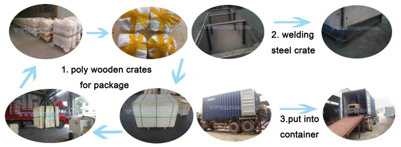 Lost Foam Casting Counter Weights for Oil & Gas Industry in Cast Iron Material