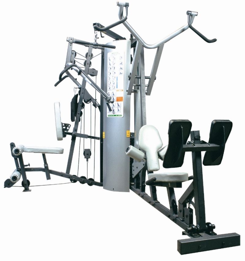 Three Station Home Gym/Multi Gym/Home Gym with 150lbs Weight Plate