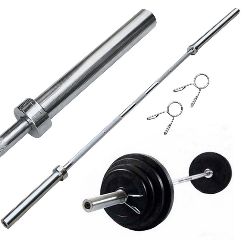 Premium Weight Lifting Piercing Hollow Curved Barbell Bar Set