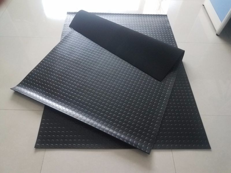 SBR Rubber Round Button Rubber Sheet, Stud Rubber Sheet