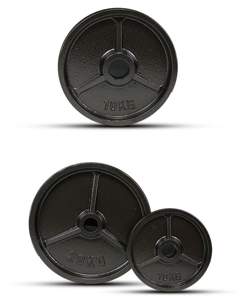 Grey Hammerton Op Barbell Olympic Grip Weight Plates