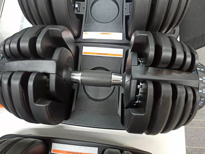 Hot Selling Wholesale Gym Fitness Training Equipment Portable Colorful Adjustable Dumbbell Set