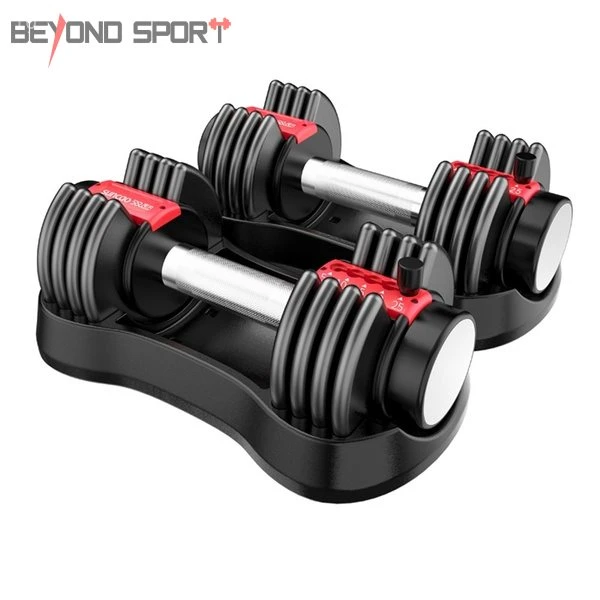 Gym Fitness Equipment Weight Adjustable Dumbbell Set