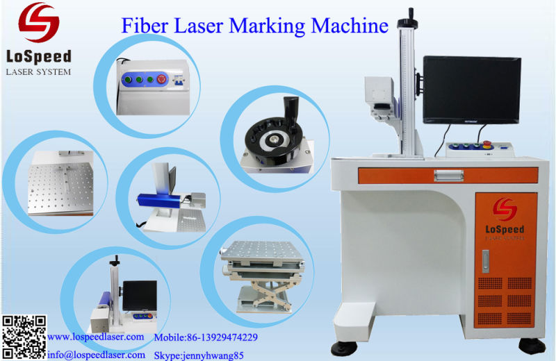 Laser Engraving Machine For Metal Tool With Bar Code Laser Marking