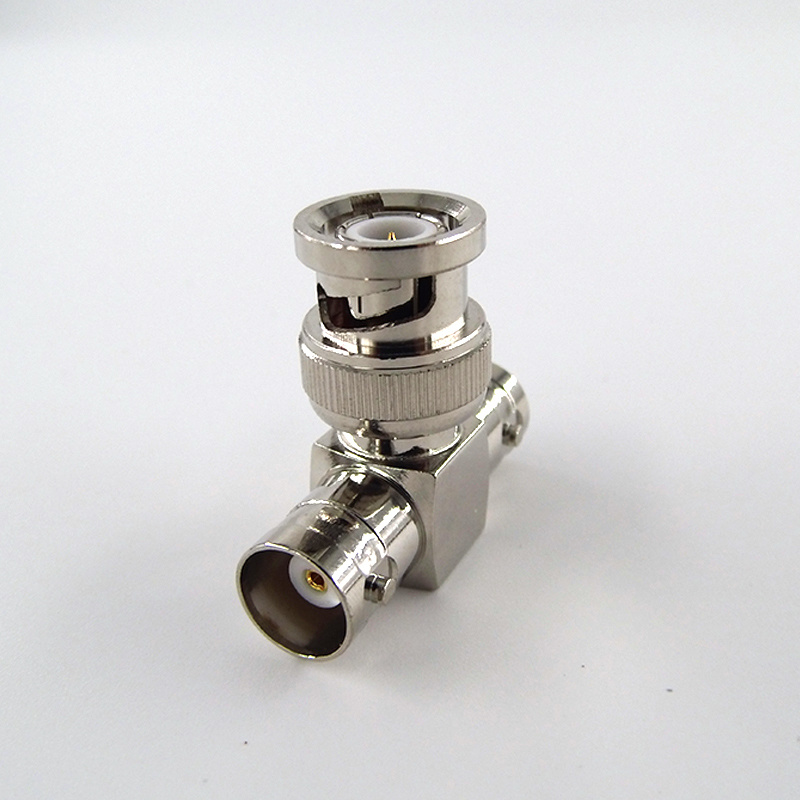 BNC Female to BNC Female to BNC Male T Shape Connector Adaptor