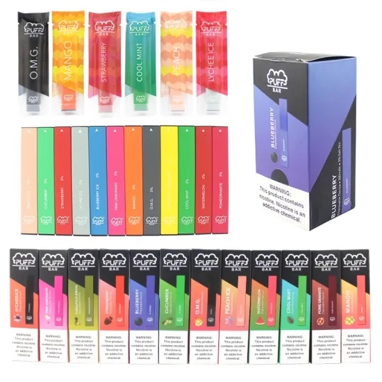 Hot Selling 400puffs Puff Bar Vape Bar Disposable Vape