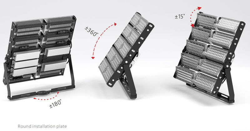 160lm/W 1500W 1200W 1000W LED Flood Light for Gym