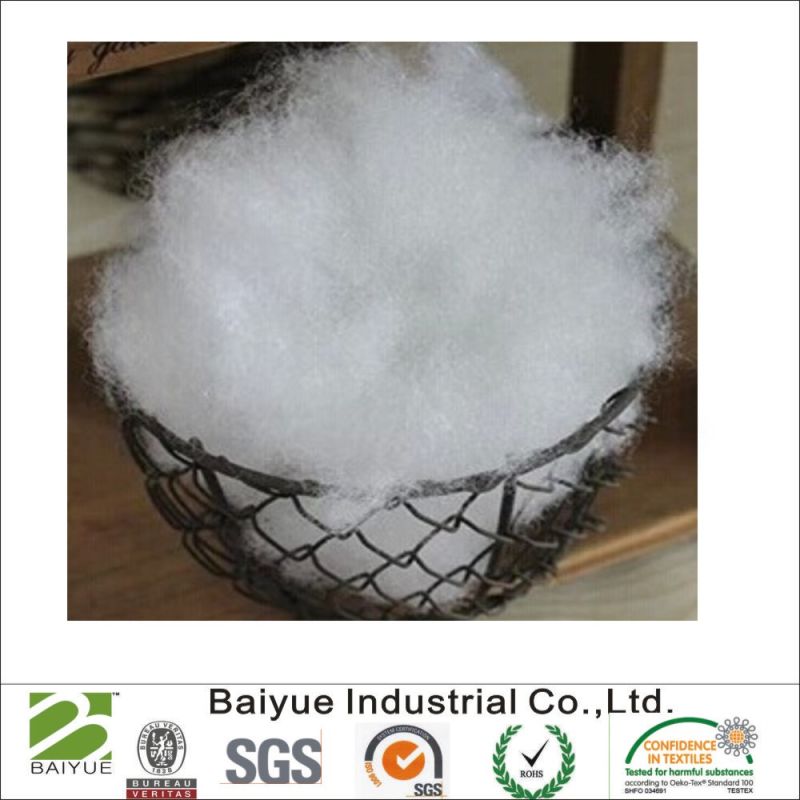 White Polyester Fiber Filling and Batting - 5 Pounds