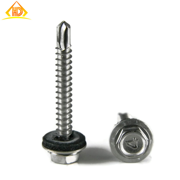 Hexagonal Roofing Screw with Rubber Washer