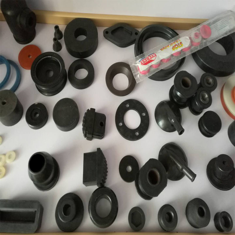 Machine Part Rubber Solid Buffer Block Irregularity Rubber Gaskets