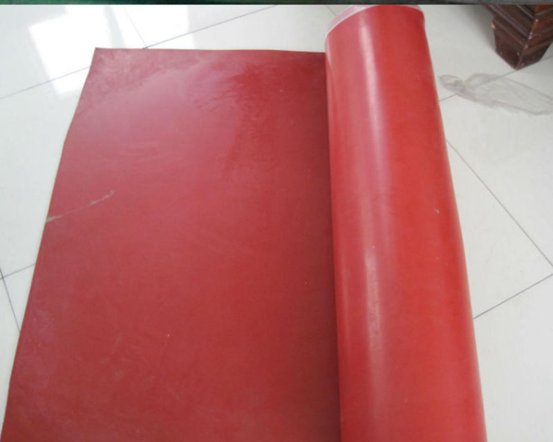 Red Nature Rubber Matting, Nature Rubber Sheet, Nature Rubber Plate