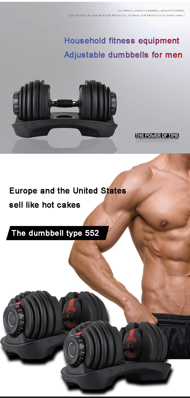 2021 Weight Lifting 24kg 40kg Gym Box Packing Adjustable Other Fitness Accessories Gym Equipment Dumbbell Set