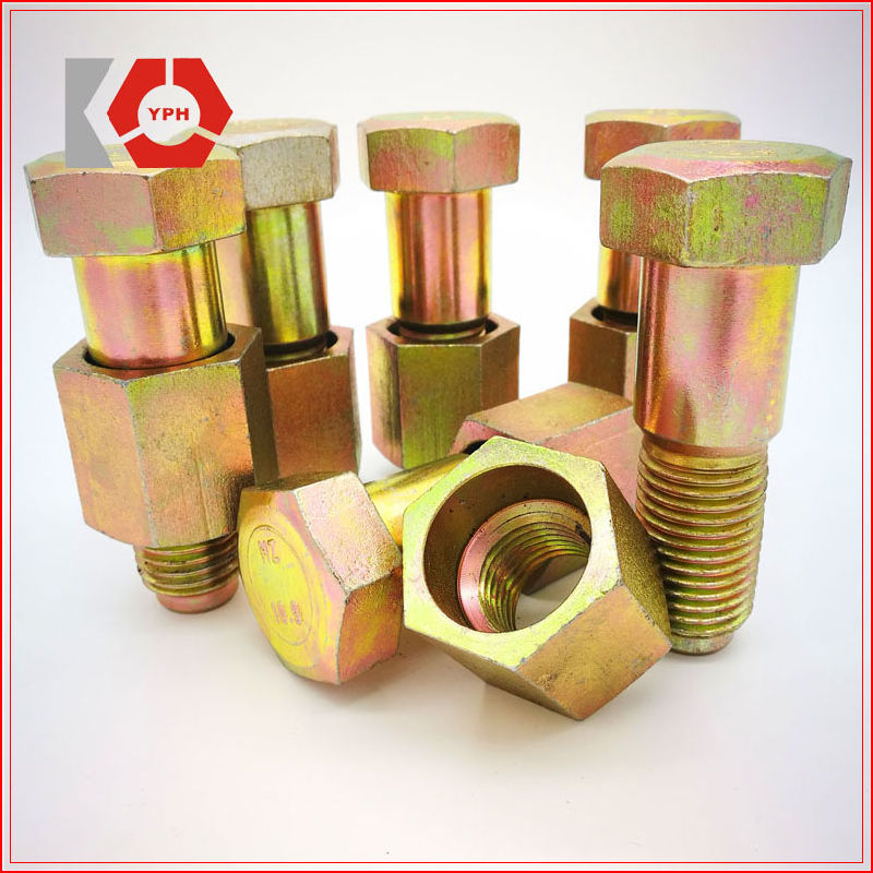 Factory Produced Hex Fitted Hexagon Bolts DIN 609/DIN 610 with Zinc Plated